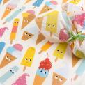 Ice Cream Friends Tissue Paper (10 Sheets)