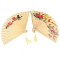 Ivory Chinese Bamboo Folding Fan