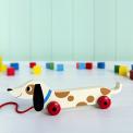 Wooden pull toy - Charlie the Sausage Dog