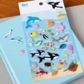 3D puffy stickers - Sea Creatures