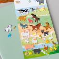  3D puffy stickers - Farm Animals