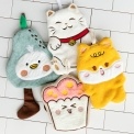 Soft flannel face cloth in different shape and design.