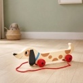 Wooden pull toy - Charlie the Sausage Dog