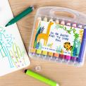 In The Jungle Felt Tip Stamp Pens (set Of 18)