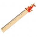 Kangaroo Wooden Ruler