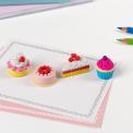 La Petite Patisserie Cake Erasers (set Of 4)