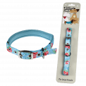 Large English Rose Dog Collar