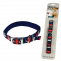 Large Stripy Dog Collar