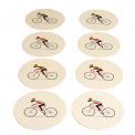 Le Bicycle Coasters (set Of 8)