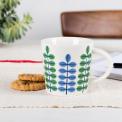 Leaf Porcelain Mug