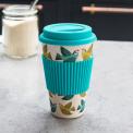 Love Birds Bamboo Travel Mug