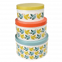 Love Birds Round Tins (set Of 3)