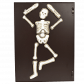 Make Your Own Glow In The Dark Skeleton Magnet