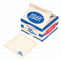 Memo Pads In A Striped 'Milk' Carton