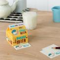 Memo Pads In "Banana Milk" Carton