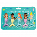 Mermaid Tail Erasers (set Of 5)