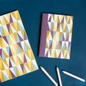 Metro Geometric A6 Notebook