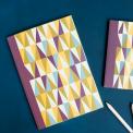 Metro Geometric A5 Notebook