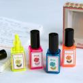 Mid Century Poppy Nail Varnish Highlighters