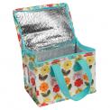 Mid Century Poppy Design Lunch Bag
