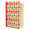 Mid Century Poppy A5 Notebook