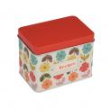 Mid Century Poppy Recipe Tin