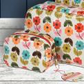 Mid Century Poppy Washbag