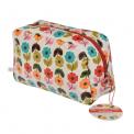 Mid Century Poppy Washbag