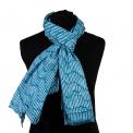 Midnight Waterfall Cotton Scarf