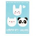 Miko And Friends Temporary Tattoos (2 Sheets)