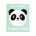 Miko The Panda Colouring Pencils (set Of 10)