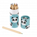 Miko The Panda Colouring Pencils (set Of 12)