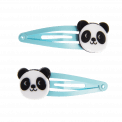 Miko The Panda Hairclips (set Of 2)