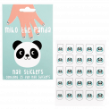 Miko The Panda Nail Stickers (pack Of 25)