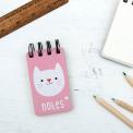 Mini Cat Spiral Notebook