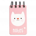 Mini Cat Spiral Notebook