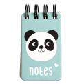 Mini Panda Spiral Notebook
