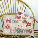 Mini Patchwork Home Sweet Home Cushion