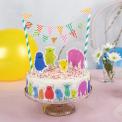 Monsters Of The World Cake Bunting Kit