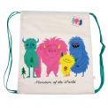 Monsters Of The World Drawstring Bag