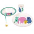 Monsters Of The World Melamine Set