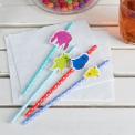 Monsters Of The World Party Straws (pack Of 4)