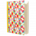 Multicolour Geometric Notebook