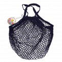 Navy Blue Organic Cotton Net Bag