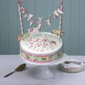 Paisley Rose Cake Bunting Set