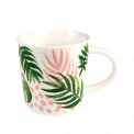 Tropical Palm Porcelain Mug