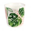 Tropical Palm Porcelain Mug