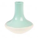 Aqua Marine Dipped Candle Holder