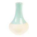 Small Aqua Marine Dipped Vase