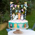 Party Animals Cake Bunting Kit